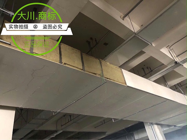广州南高铁站使用大川专利风管